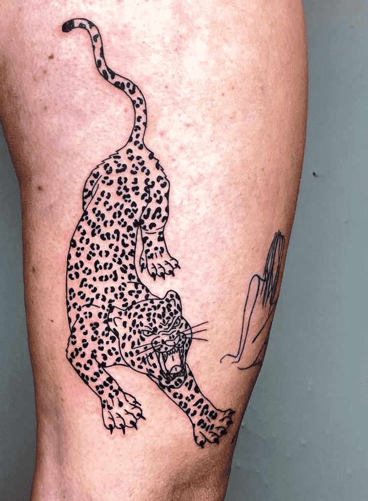 Leopard Tattoo Design Image