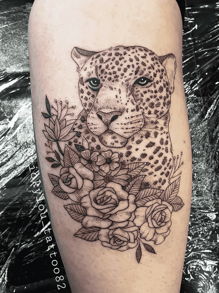 Leopard Tattoo Figure