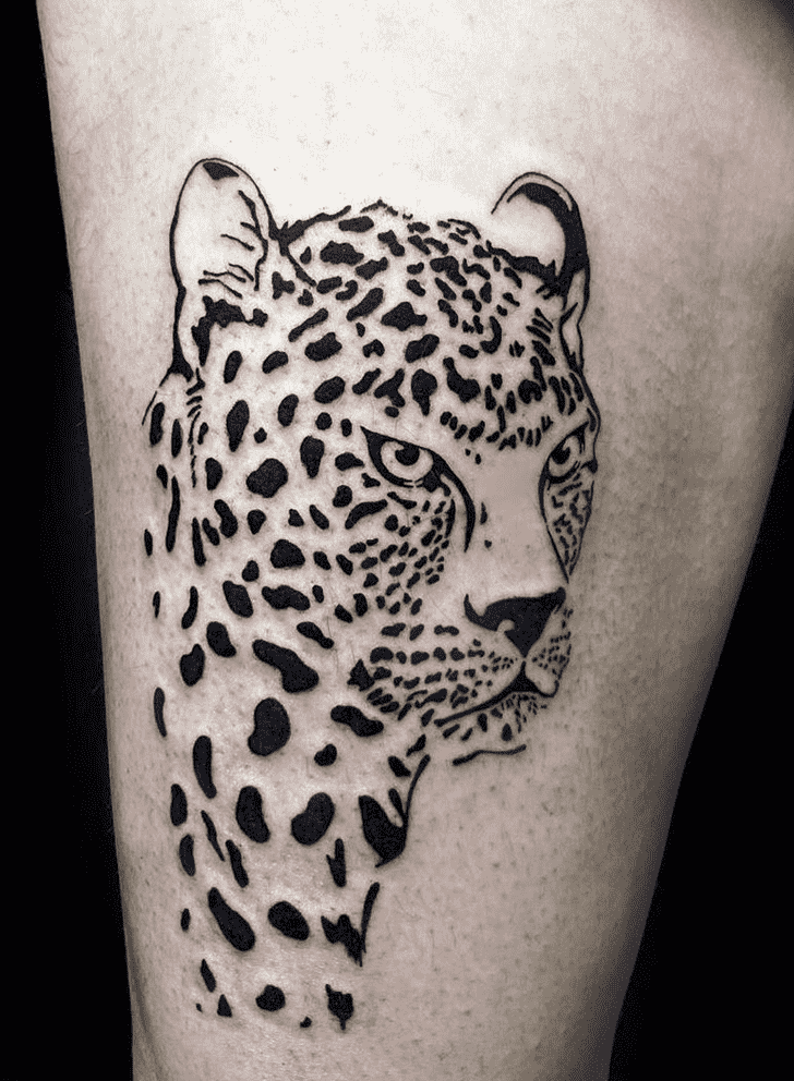 Leopard Tattoo Portrait