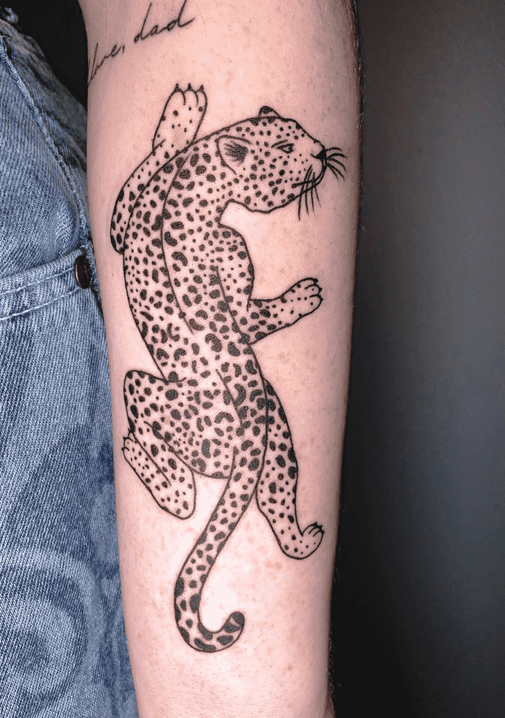 Leopard Tattoo Shot