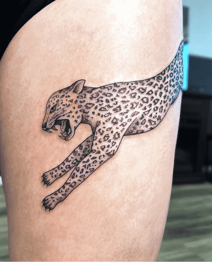 Leopard Tattoo Design Image