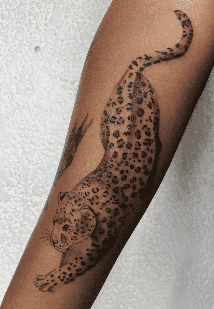 Leopard Tattoo Photograph