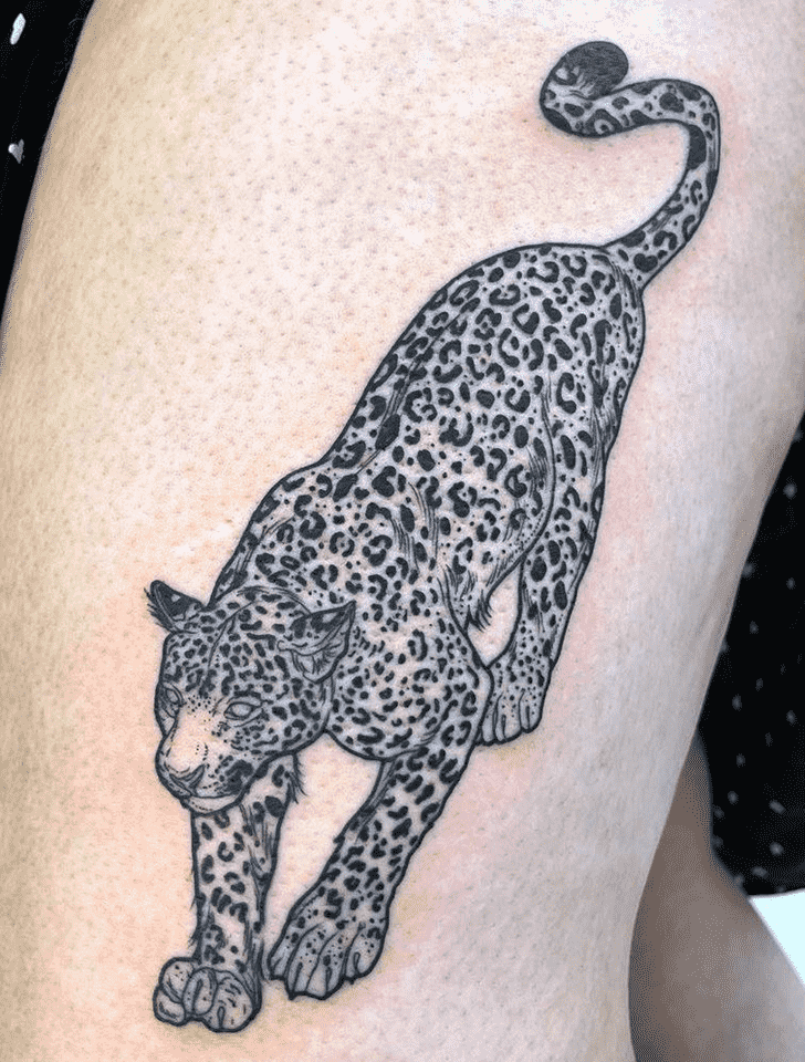 Leopard Tattoo Ink