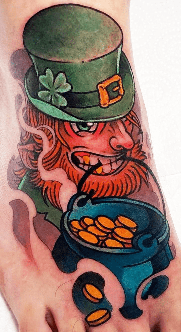 Leprechaun Tattoo Photograph