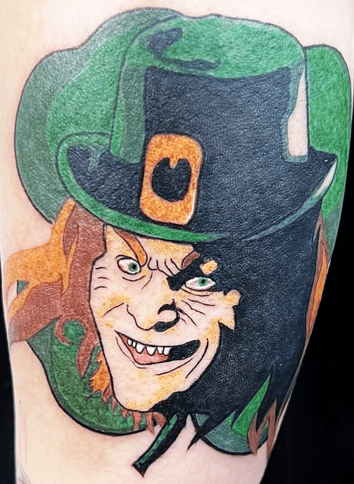 Leprechaun Tattoo Portrait