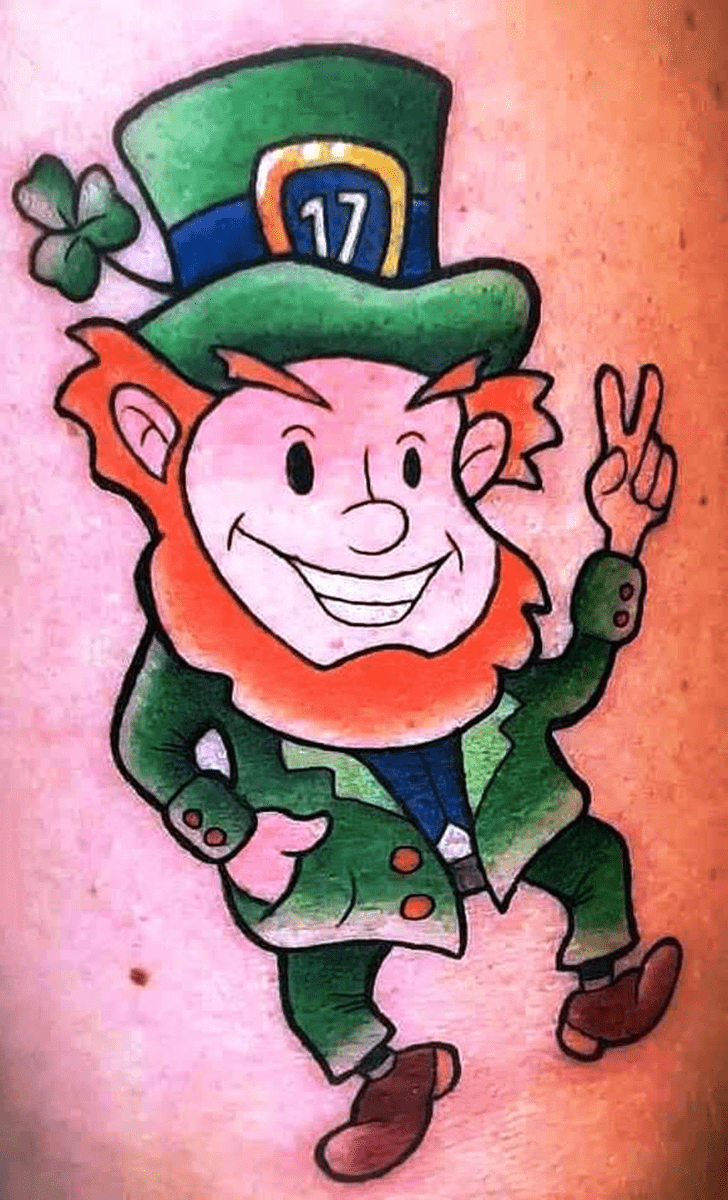 Leprechaun Tattoo Shot