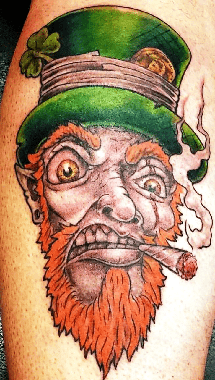 Leprechaun Tattoo Photograph