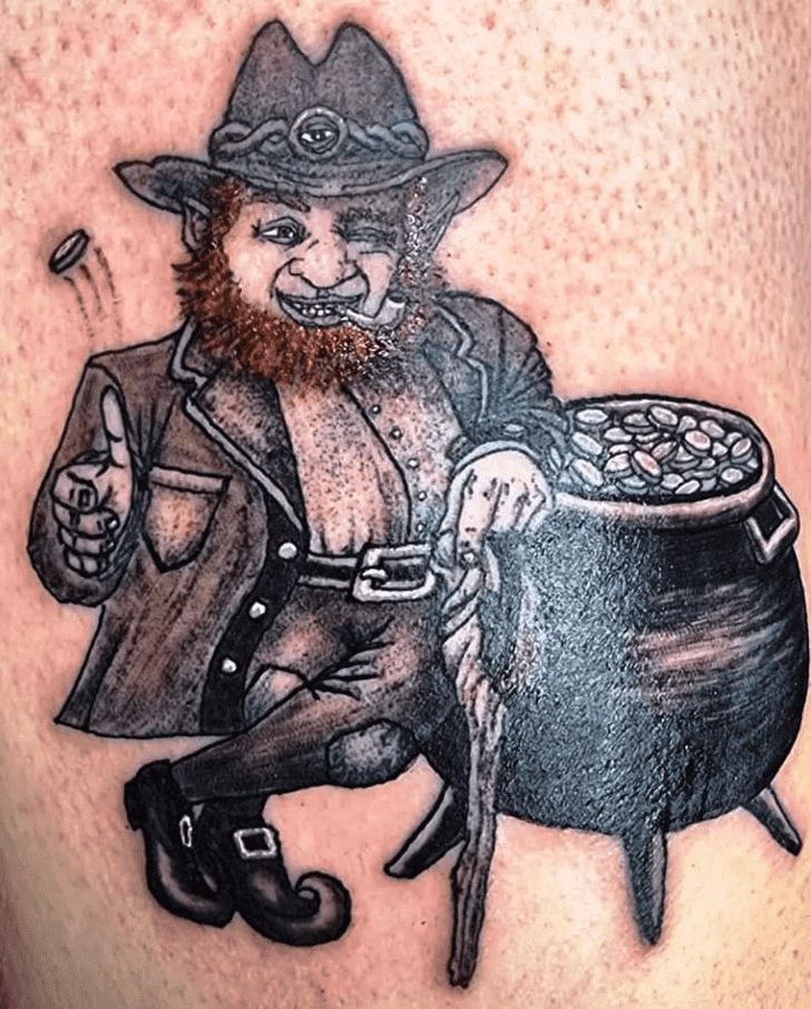 Leprechaun Tattoo Shot