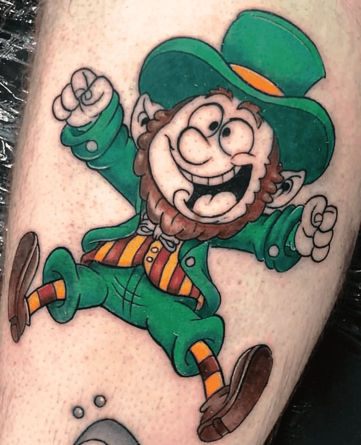 Leprechaun Tattoo Design Image