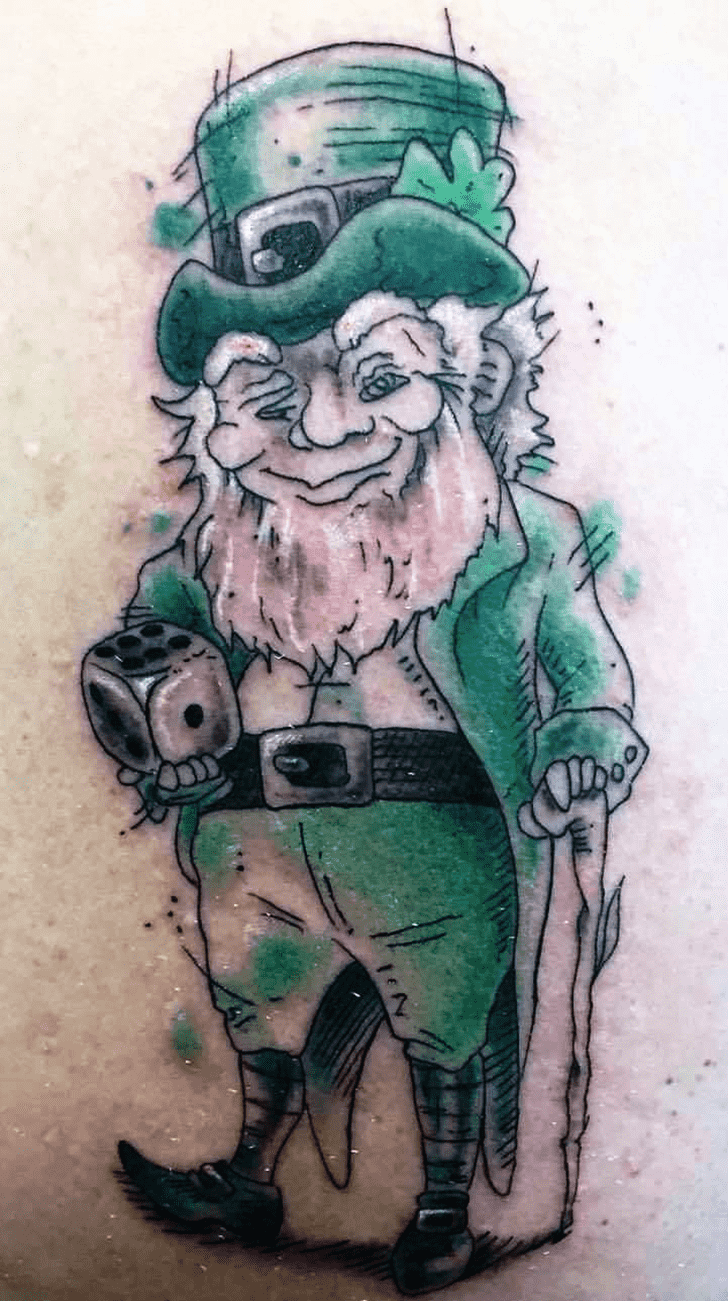 Leprechaun Tattoo Photograph