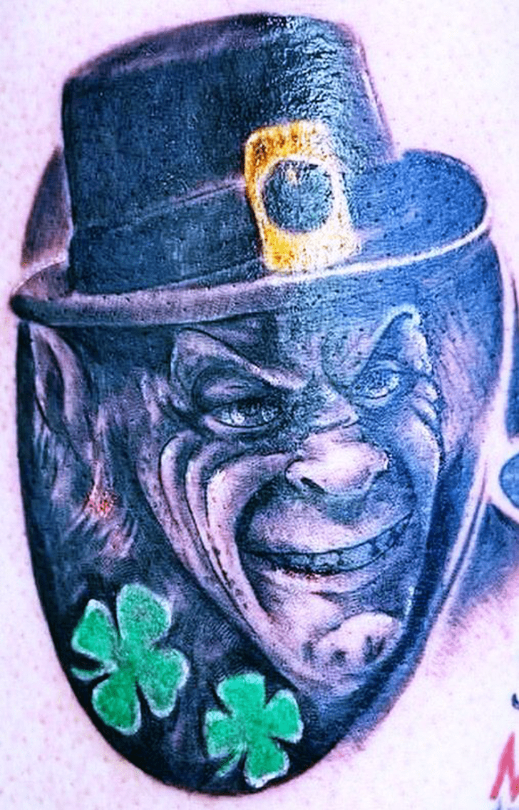 Leprechaun Tattoo Portrait