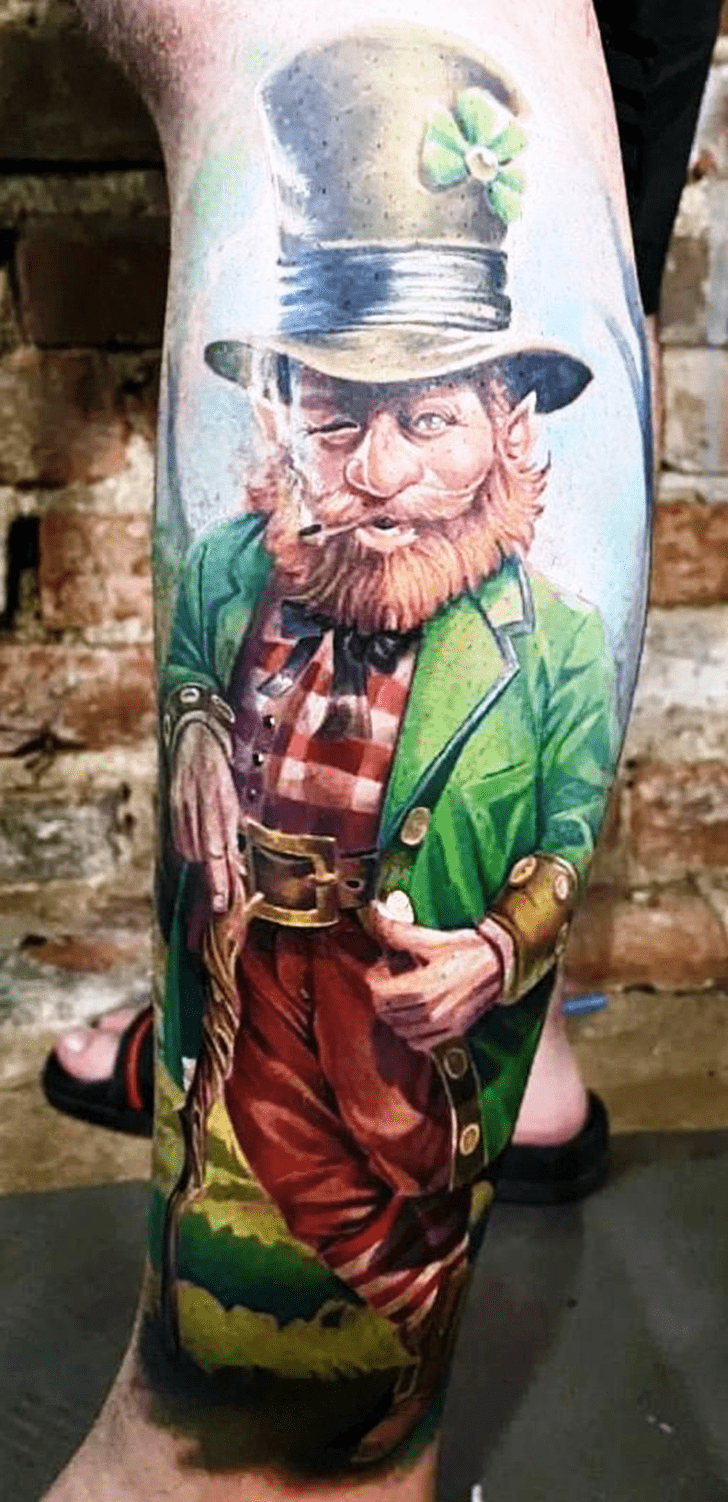 Leprechaun Tattoo Photo