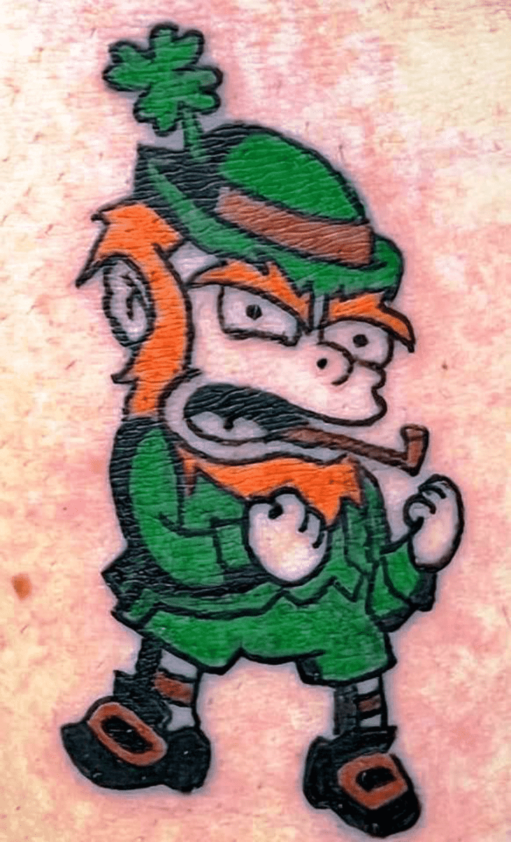 Leprechaun Tattoo Photograph