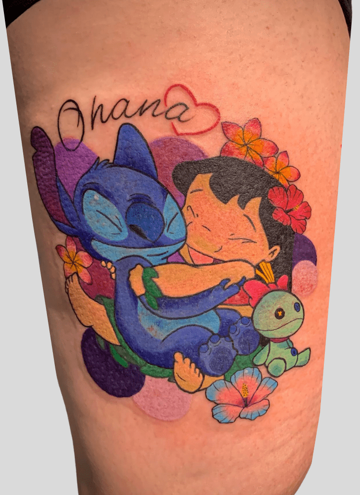 Lilo And Stitch Tattoo Photos