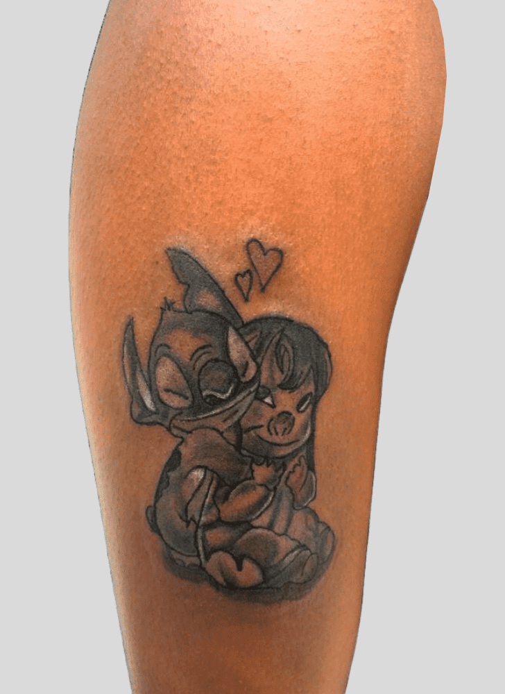 Lilo And Stitch Tattoo Figure