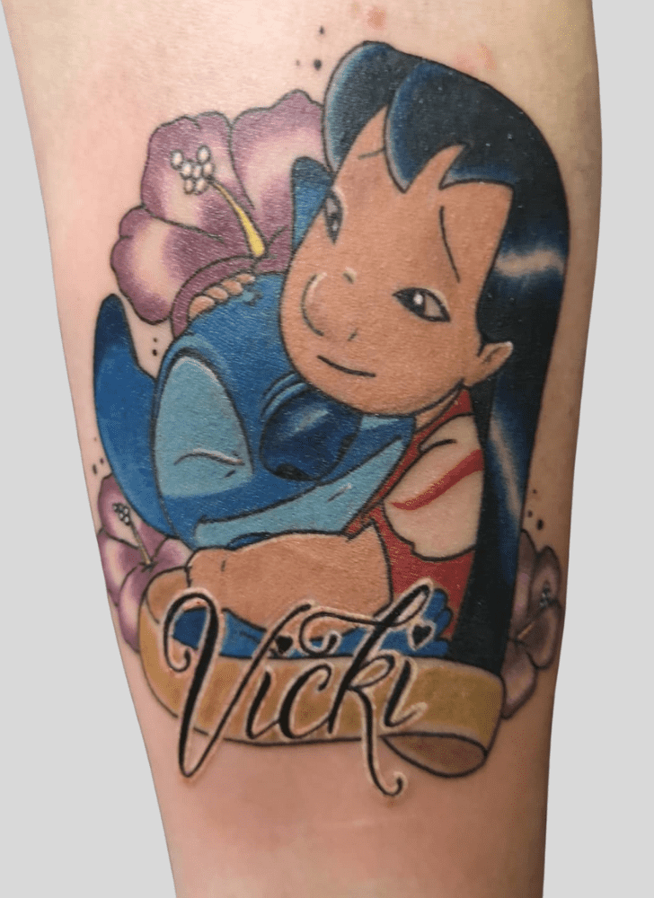 Lilo And Stitch Tattoo Ink