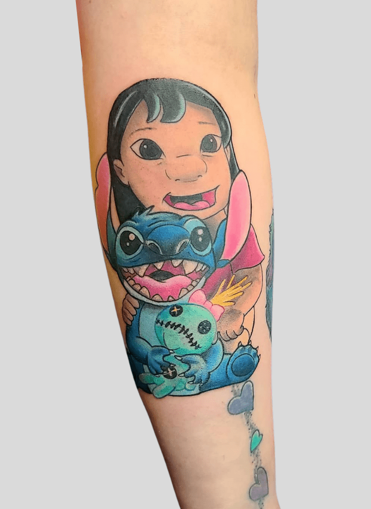 Lilo And Stitch Tattoo Photo