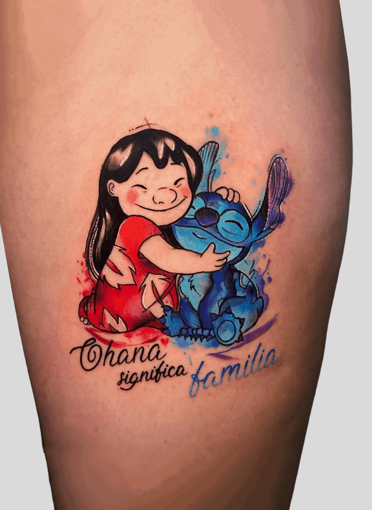 Lilo And Stitch Tattoo Ink