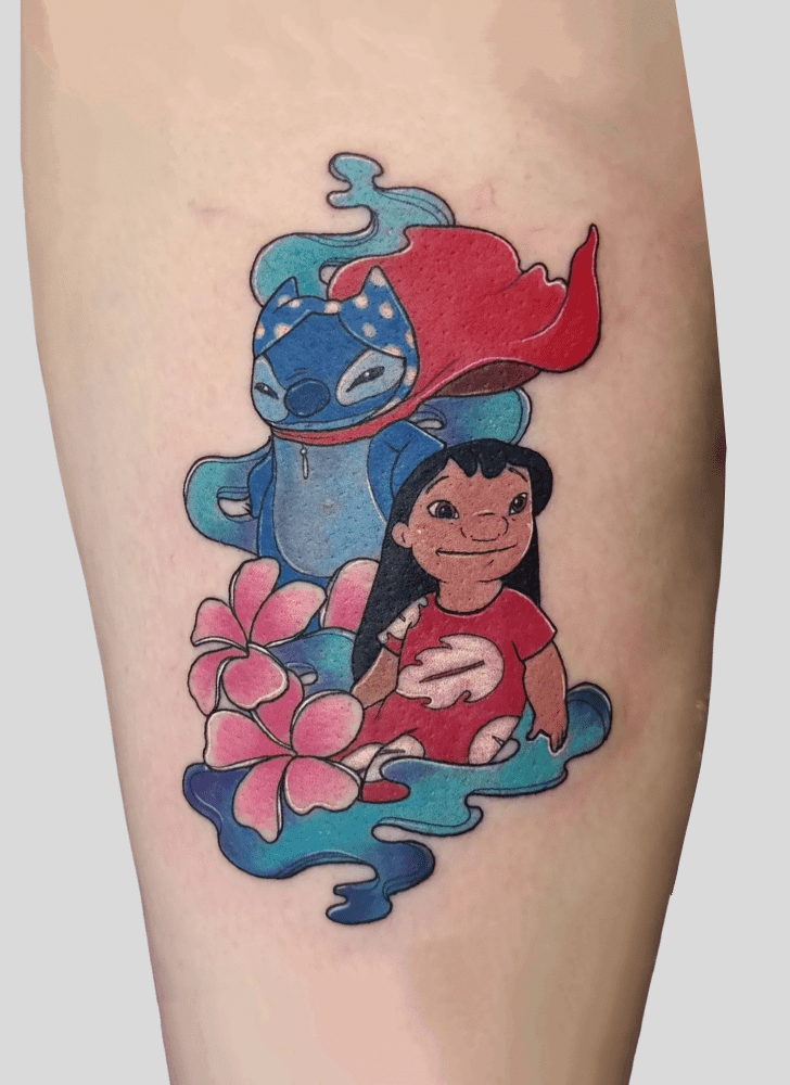 Lilo And Stitch Tattoo Snapshot