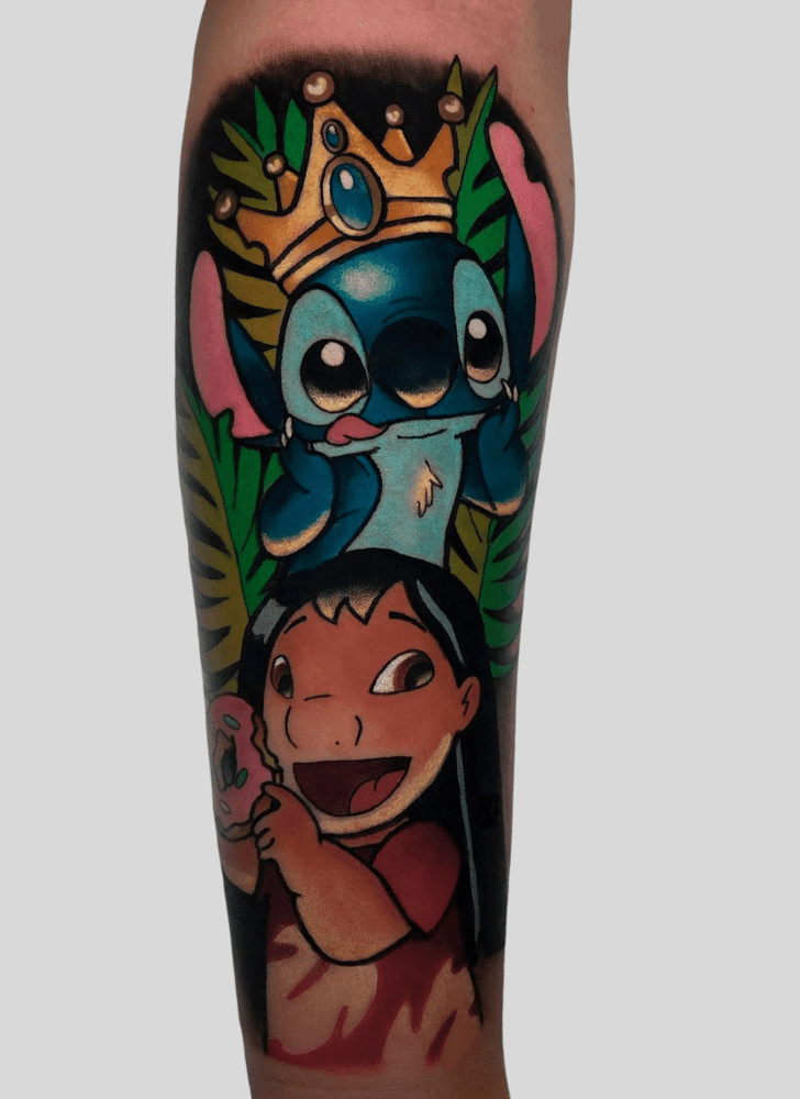 Lilo And Stitch Tattoo Ink