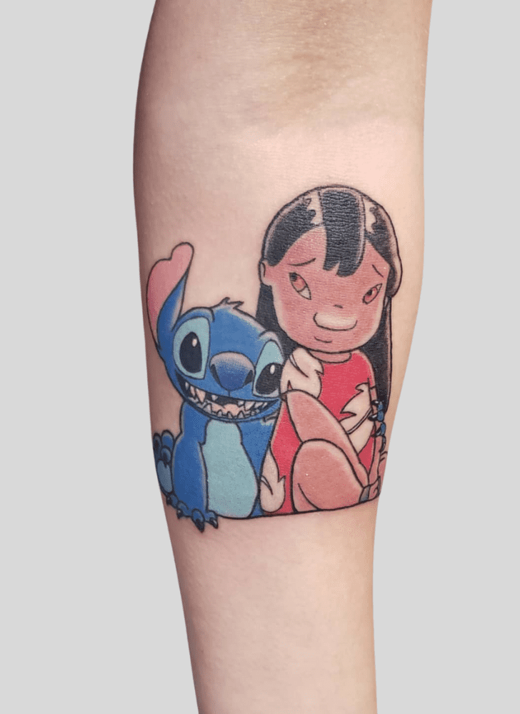 Lilo And Stitch Tattoo Shot