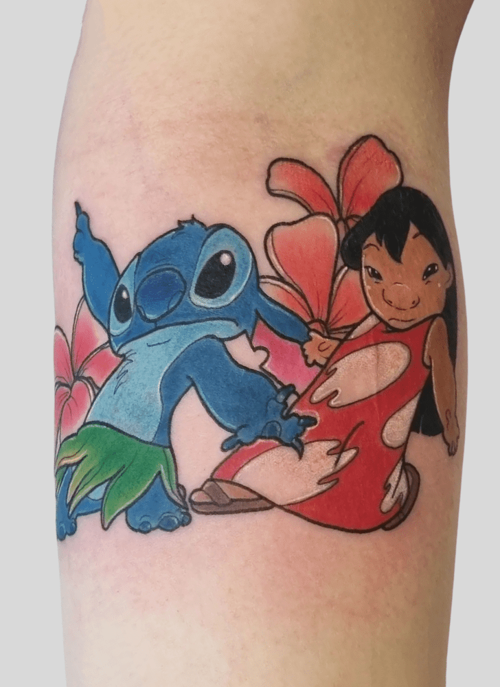 Lilo And Stitch Tattoo Snapshot