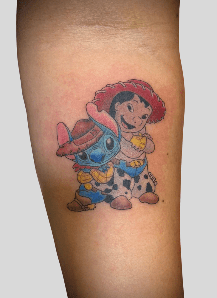 Lilo And Stitch Tattoo Ink