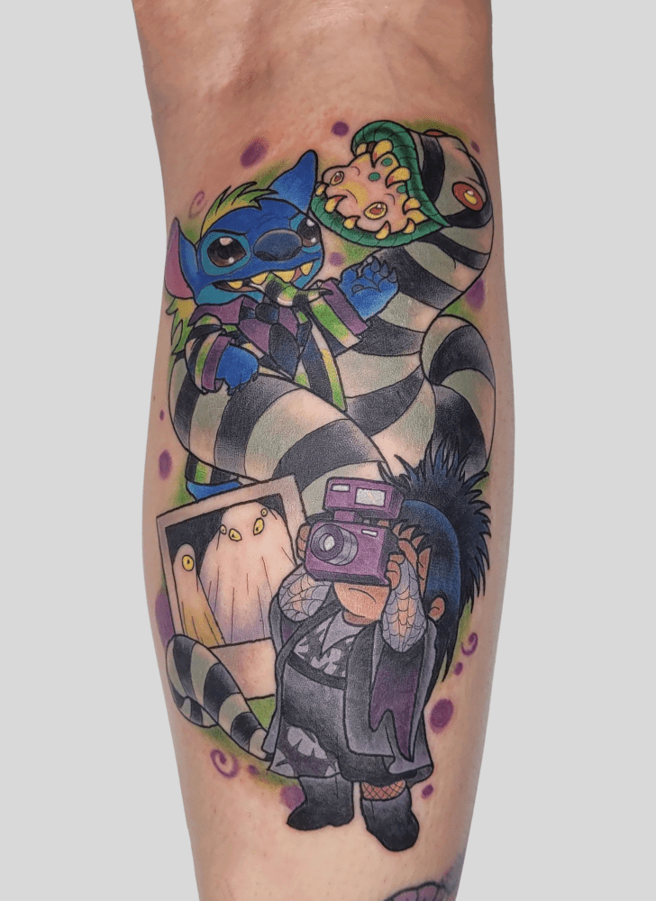 Lilo And Stitch Tattoo Shot