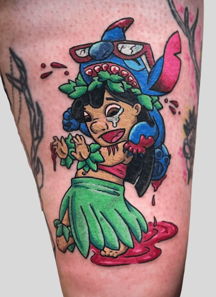 Lilo And Stitch Tattoo Snapshot