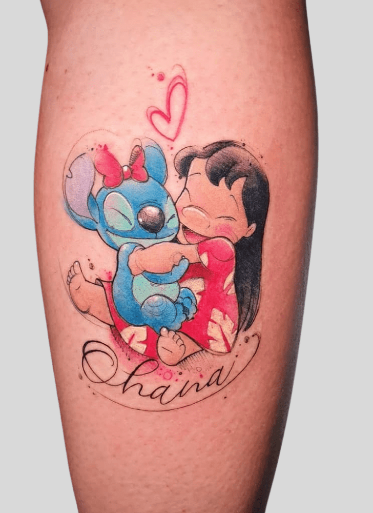 Lilo And Stitch Tattoo Photo