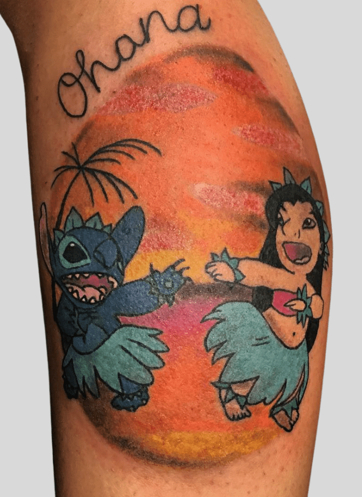 Lilo And Stitch Tattoo Ink