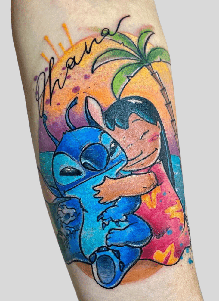 Lilo And Stitch Tattoo Snapshot