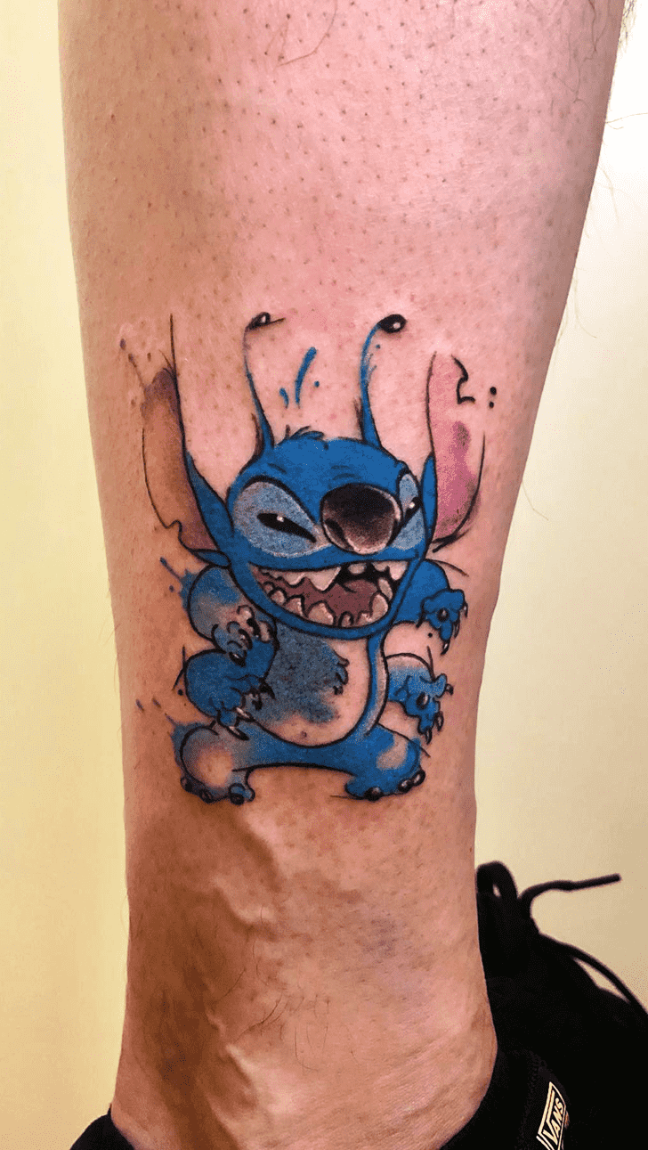 Lilo And Stitch Tattoo Figure