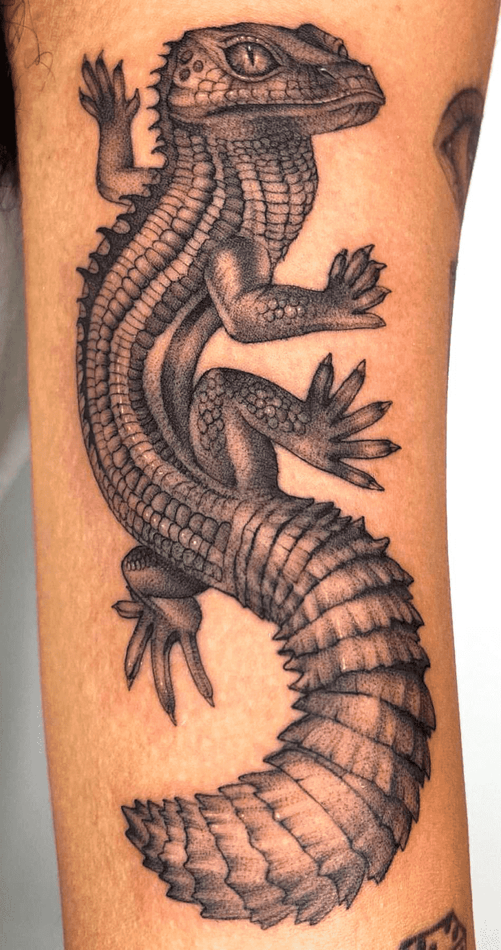 Lizard Tattoo Photograph