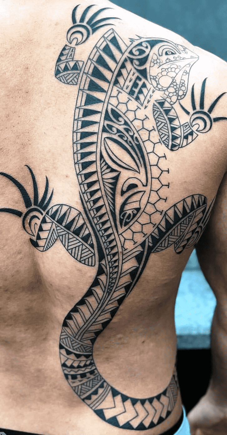 Lizard Tattoo Photo