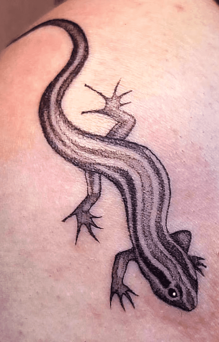 Lizard Tattoo Shot