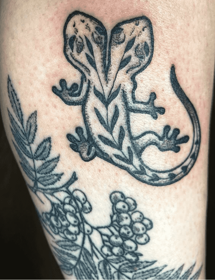 Lizard Tattoo Photograph