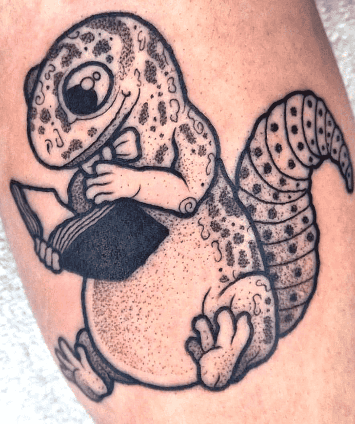 Lizard Tattoo Portrait