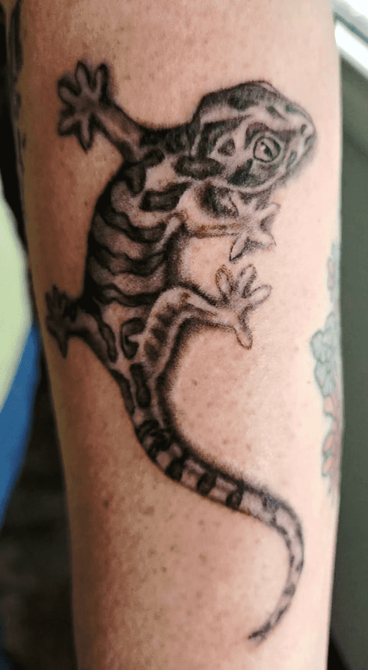 Lizard Tattoo Shot