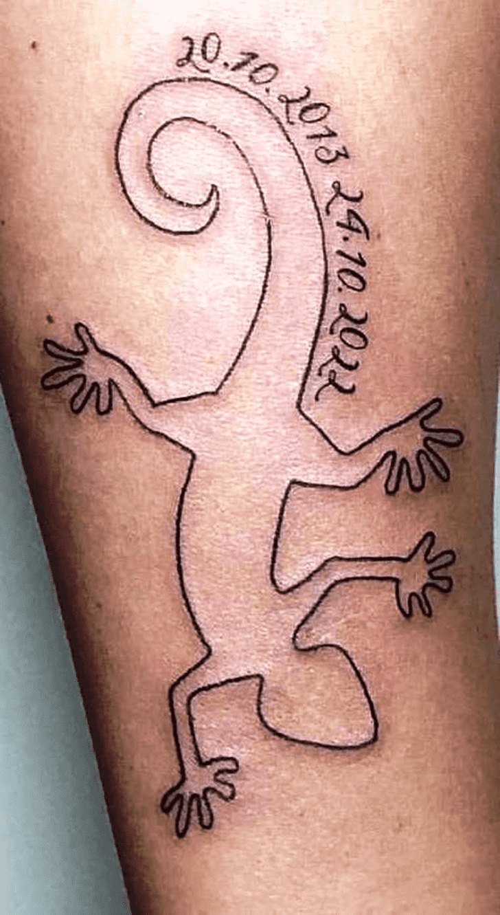 Lizard Tattoo Design Image