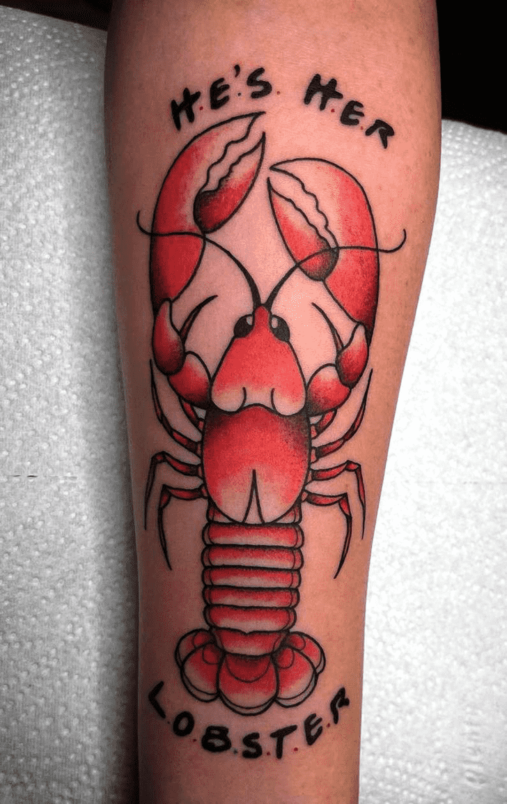 Lobster Tattoo Figure