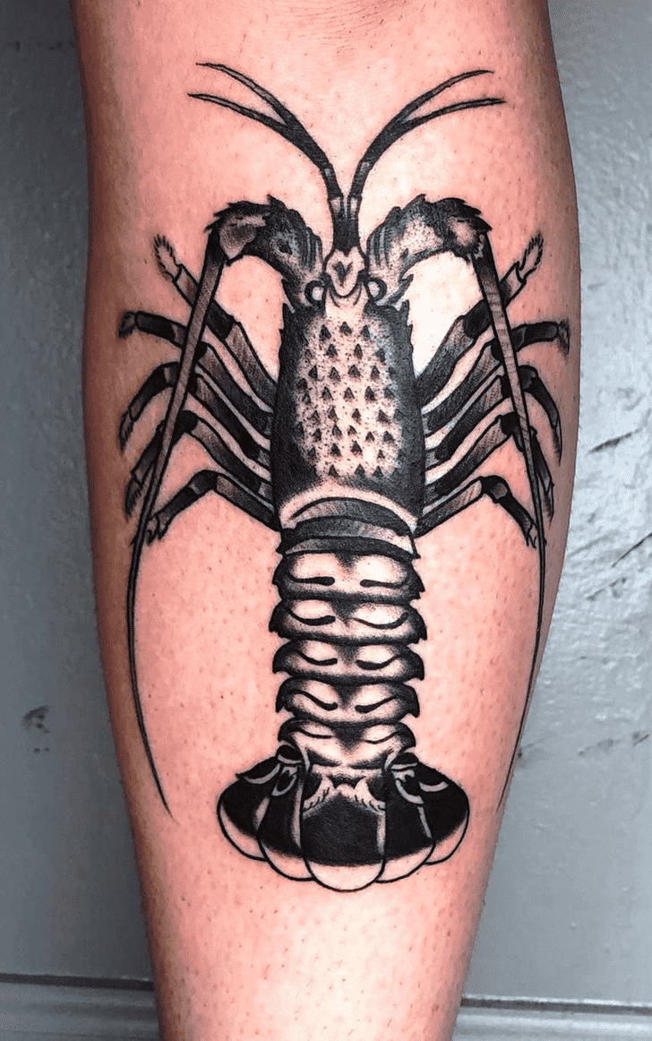 Lobster Tattoo Portrait