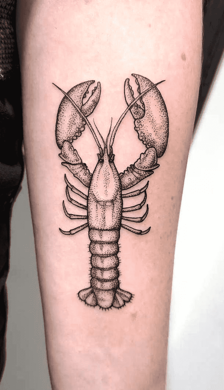 Lobster Tattoo Shot