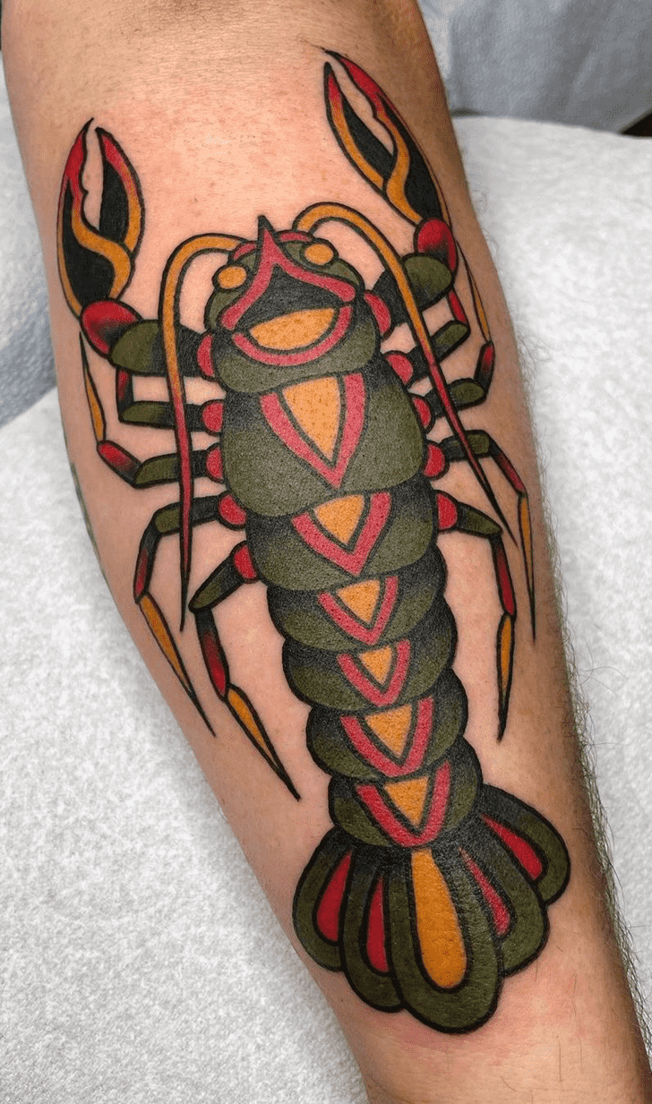 Lobster Tattoo Figure