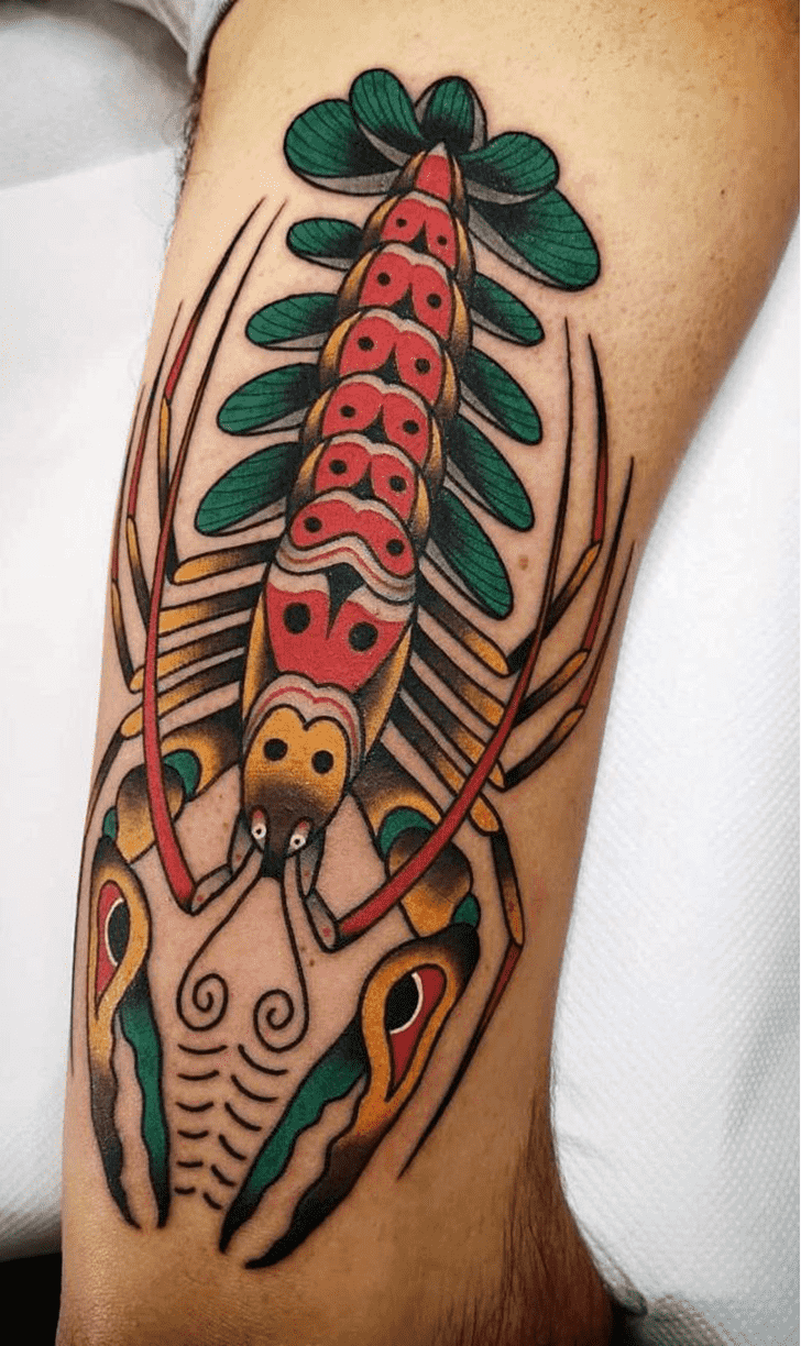 Lobster Tattoo Figure