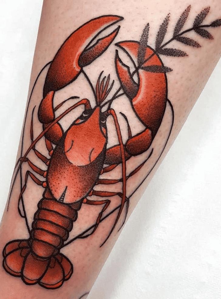 Lobster Tattoo Photograph