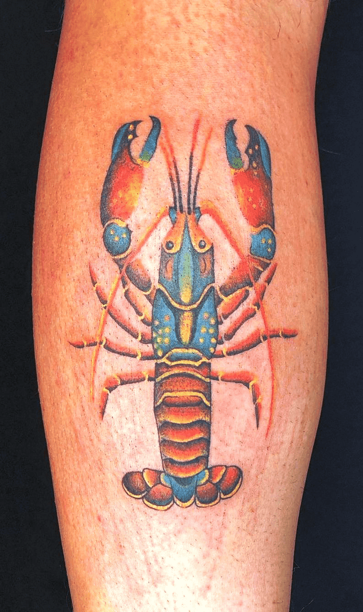 Lobster Tattoo Shot