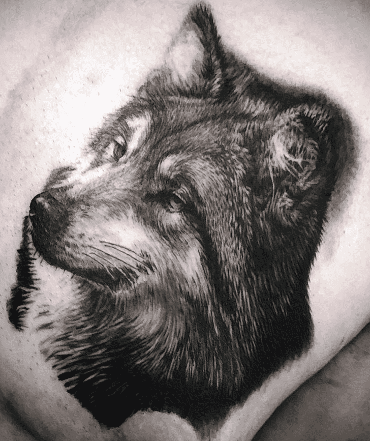 Lone Wolf Tattoo Ink