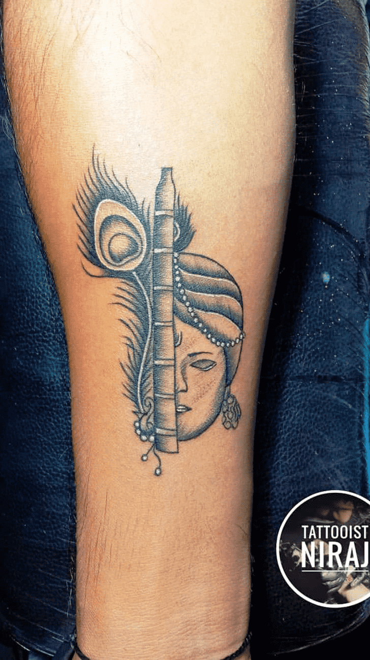 Lord Krishna Tattoo Snapshot