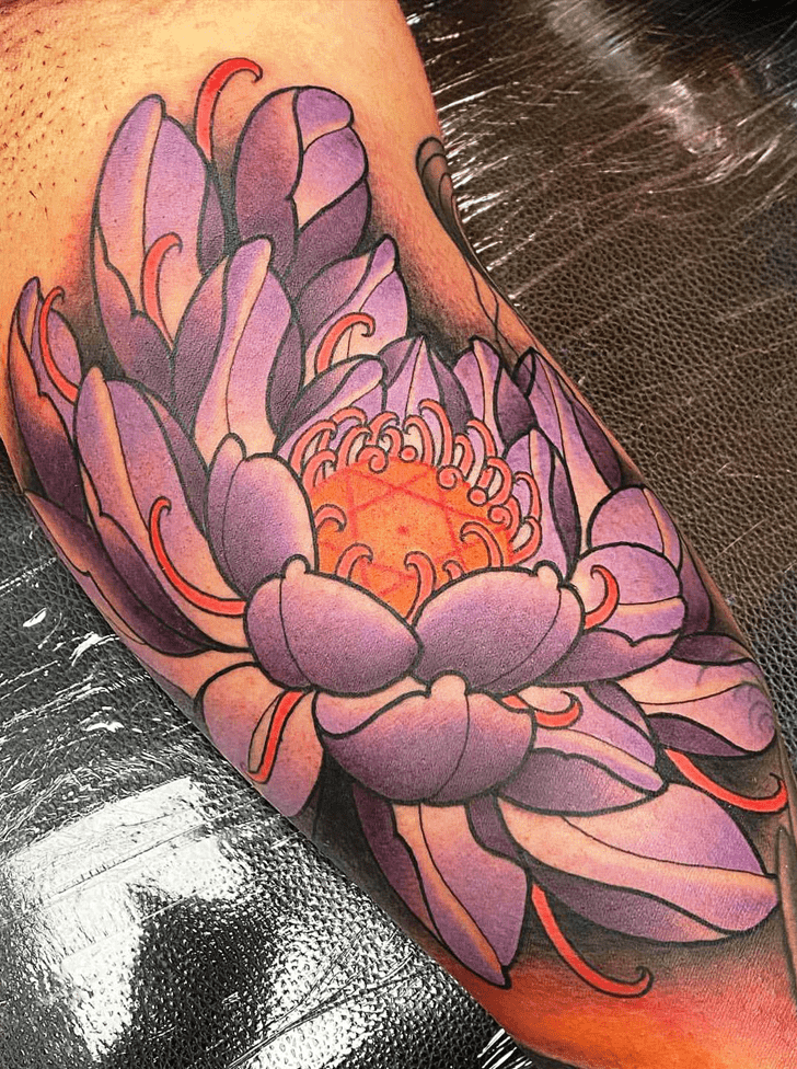 Lotus Tattoo Portrait